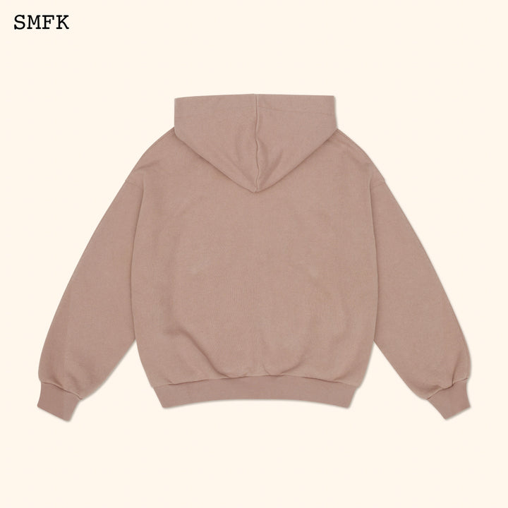 SMFK COMPASS CLASSIC CROSS HOODIE NUDE JACKET