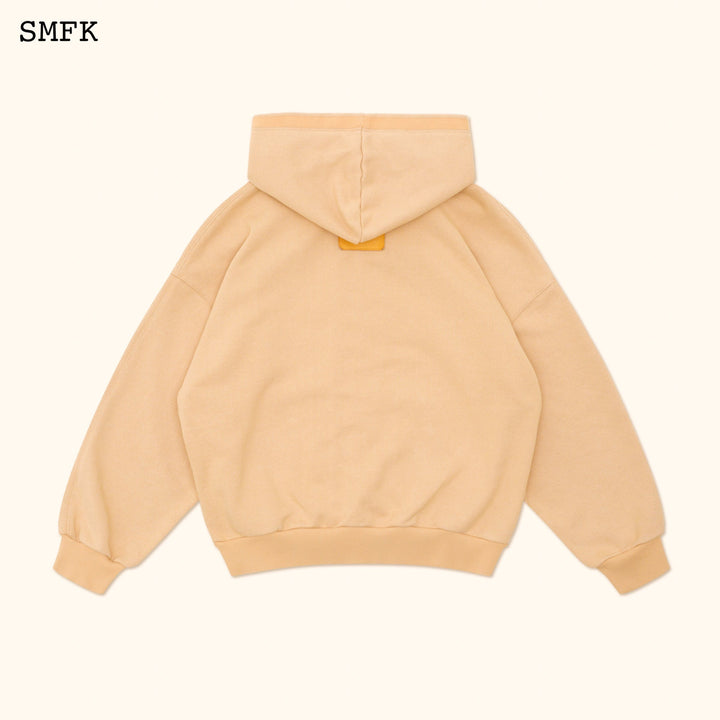 SMFK COMPASS CLASSIC CROSS HOODIE WHEAT JACKET