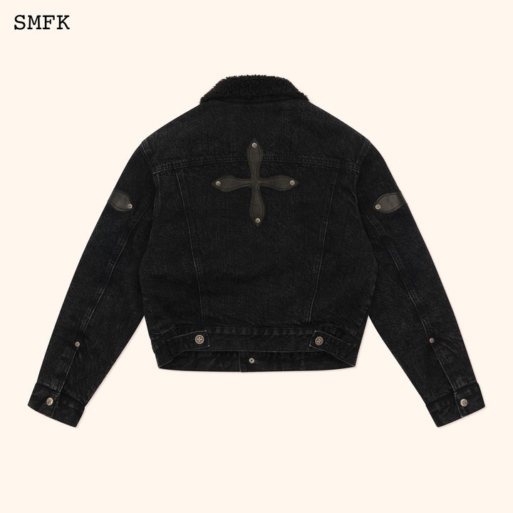 SMFK COMPASS CLASSIC FLORAL DENIM JACKET