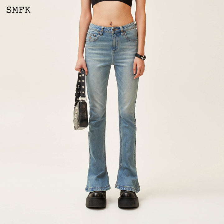 SMFK COMPASS CLASSIC HORSESHOE FLARED JEANS