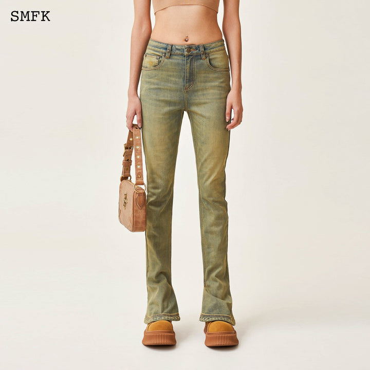 SMFK COMPASS CLASSIC HORSESHOE FLARED JEANS