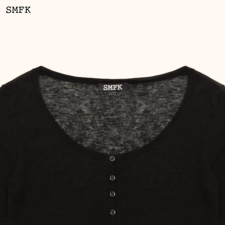 SMFK COMPASS CLASSIC WOOLEN KNITTED CARDIGAN