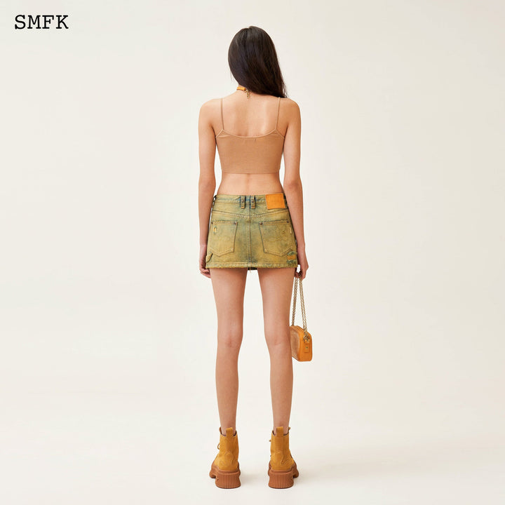 SMFK COMPASS CROSS CLASSIC KNITTED ULTRA SHORT VEST TOP