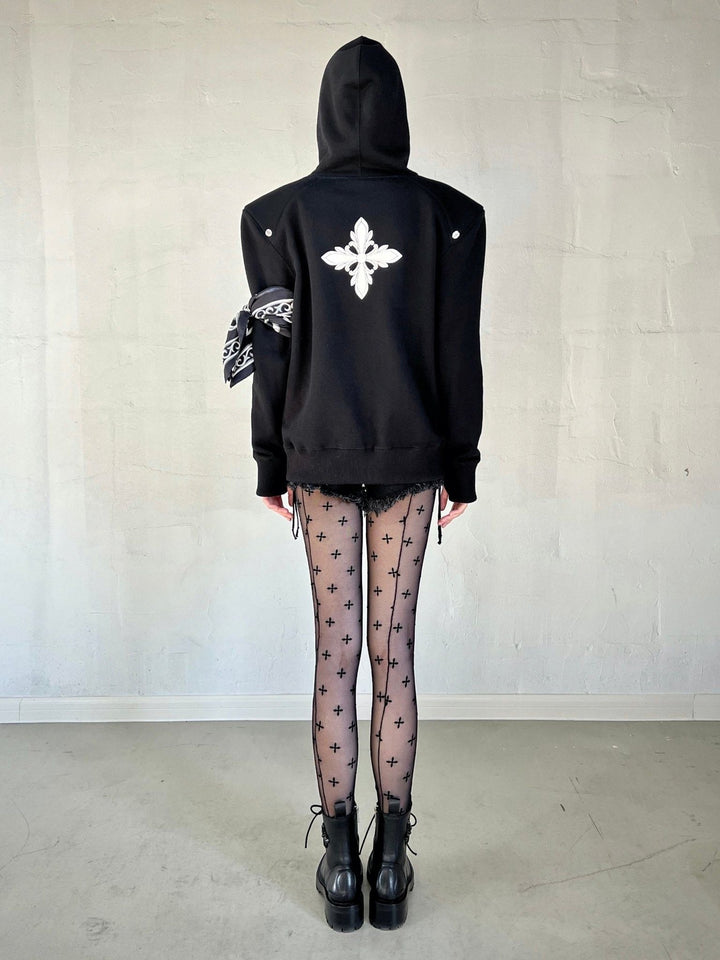 SMFK COMPASS DECONSTRUCTED HOODIE