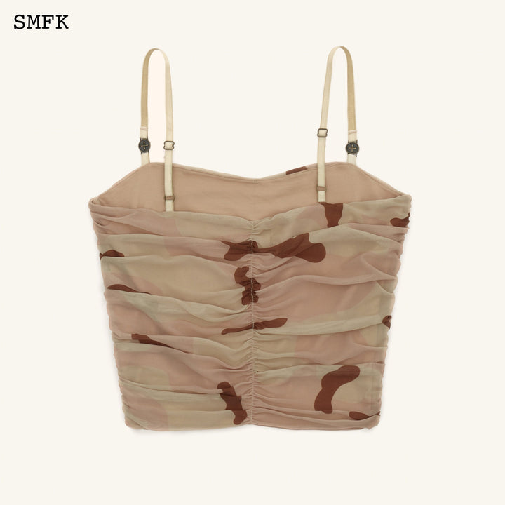 SMFK COMPASS DESERT CAMOUFLAGE SPORTS VEST TOP