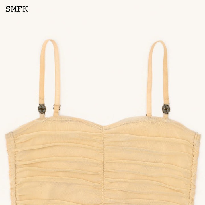 SMFK COMPASS GARDEN SARO VEST TOP NUDE