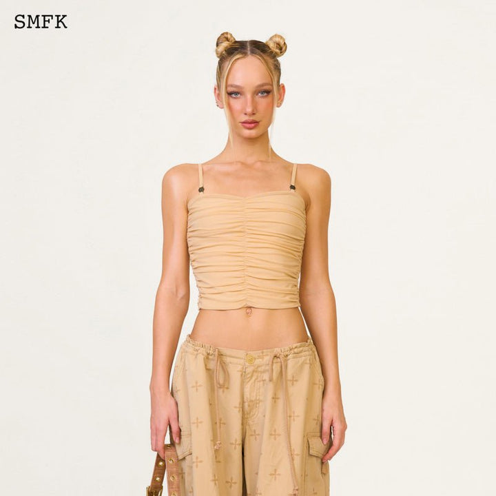 SMFK COMPASS GARDEN SARO VEST TOP NUDE