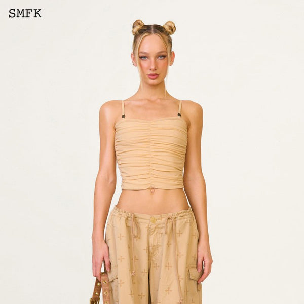 SMFK COMPASS GARDEN SARO VEST TOP NUDE