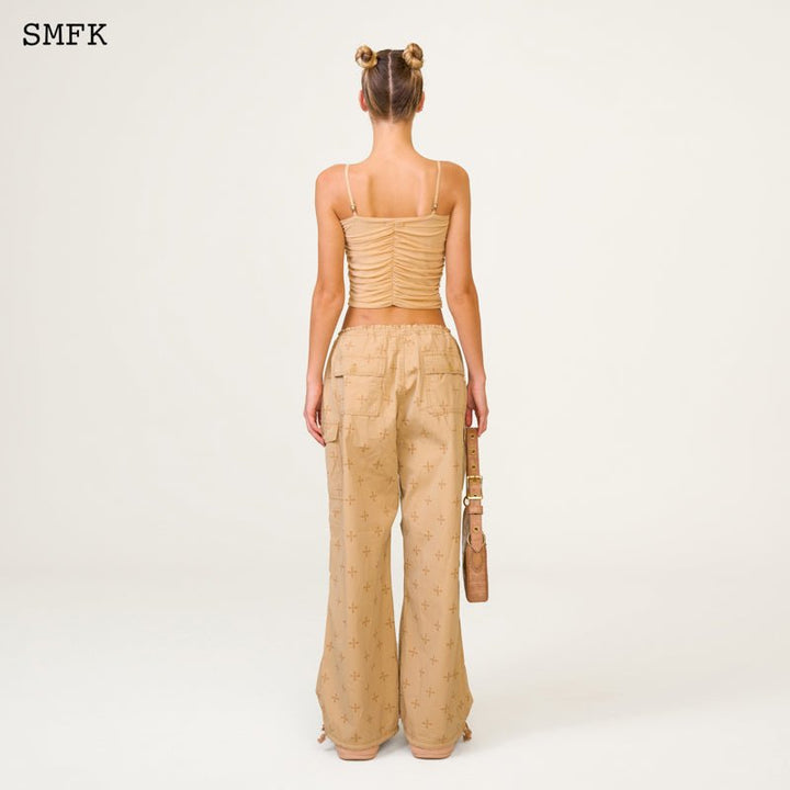 SMFK COMPASS GARDEN SARO VEST TOP NUDE