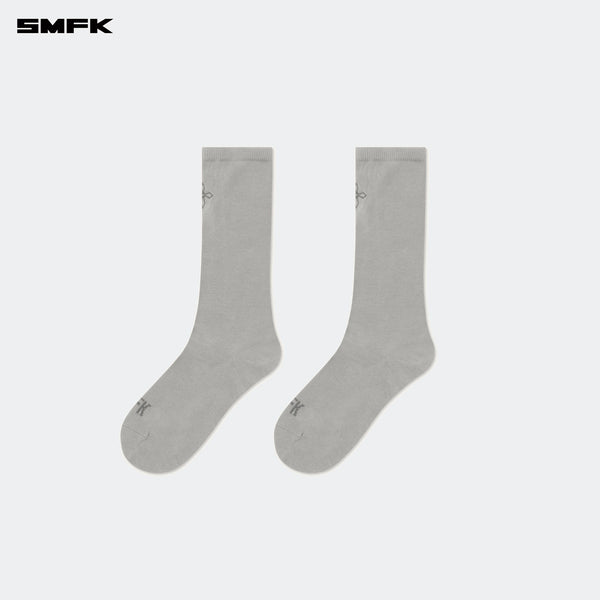 COMPASS HUG SPORTS SHORT SOCKS GRAY (2 PAIRS)