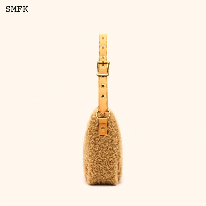 SMFK COMPASS KITTY BAG IN WHEAT (LARGE)