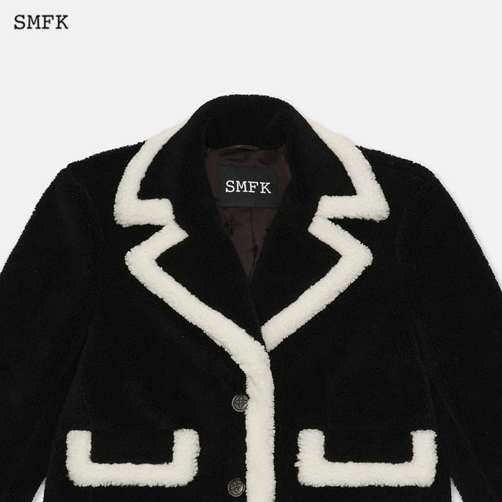 SMFK COMPASS VINTAGE WOOL OFFICER'S COAT