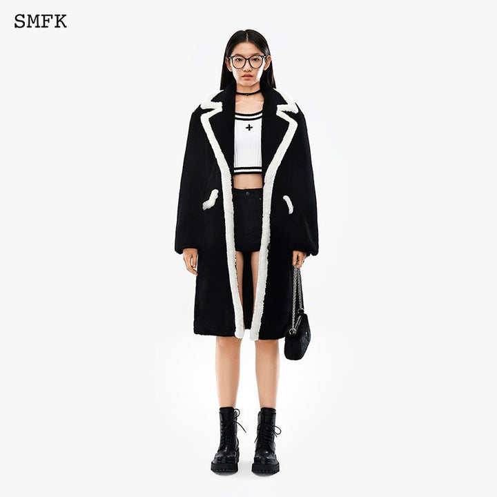 SMFK COMPASS VINTAGE WOOL OFFICER'S COAT