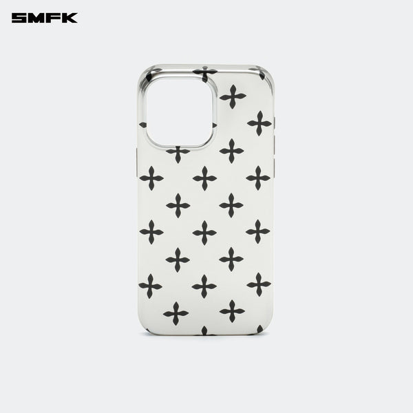 SILVER PHONE CASE 15 PRO MAX GARDEN