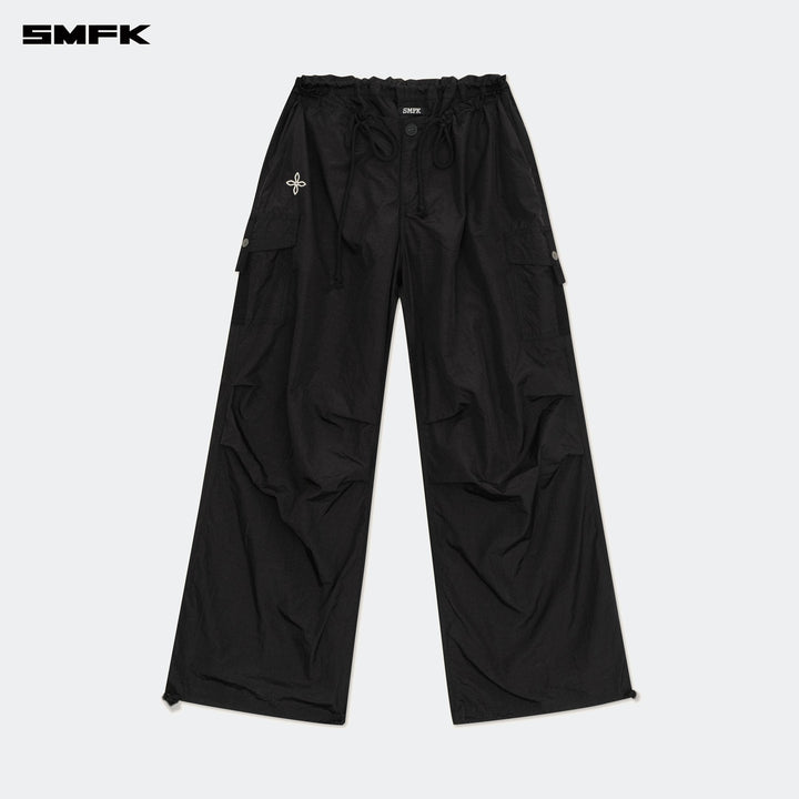 SMFK FUTURE STORM HUNTING LOOSE PARATROOPER PANTS BLACK