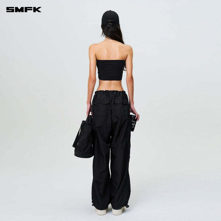 SMFK FUTURE STORM HUNTING LOOSE PARATROOPER PANTS BLACK