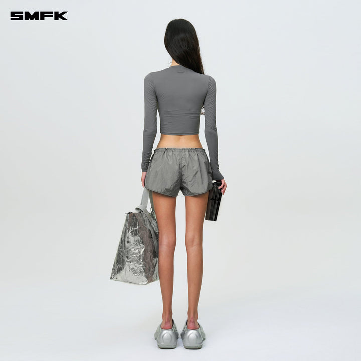 SMFK FUTURE STORM LOW-WAIST JOGGING SHORTS DARK GRAY