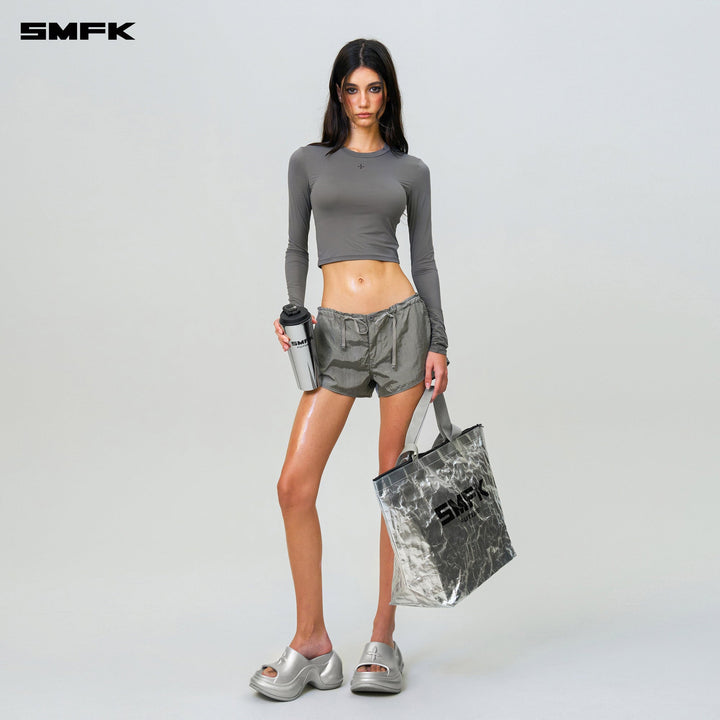 SMFK FUTURE STORM LOW-WAIST JOGGING SHORTS DARK GRAY