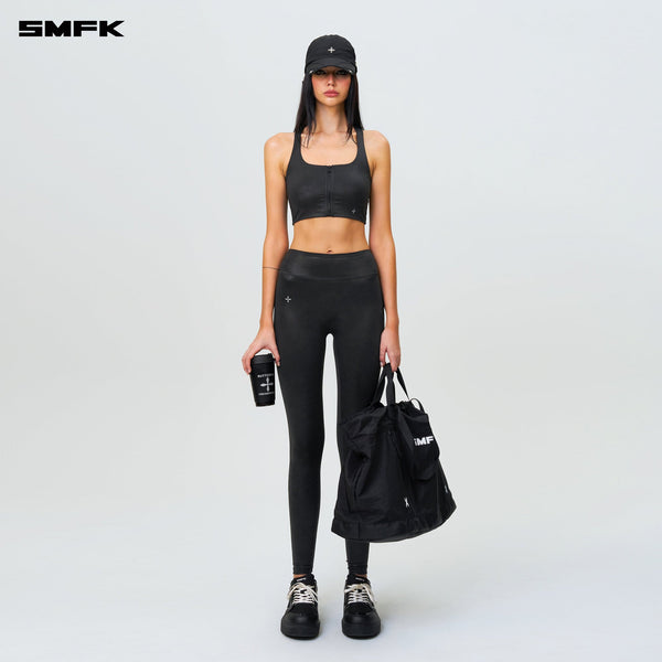 FUTURE WAVE BODY SHAPING LONG PANTS BLACK