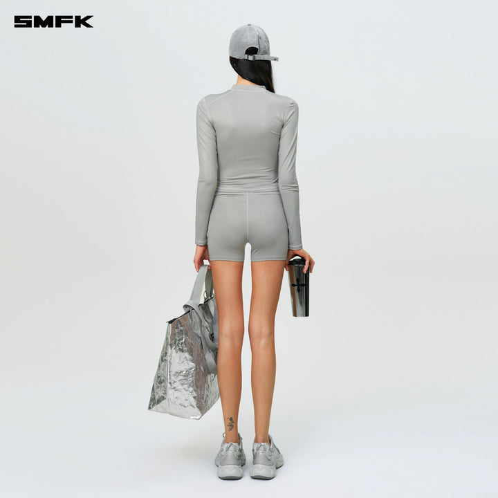 SMFK FUTURE WAVE MINDFUL BODY SHAPING JACKET SILVER