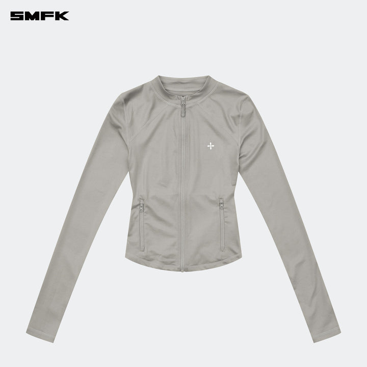 SMFK FUTURE WAVE MINDFUL BODY SHAPING JACKET SILVER