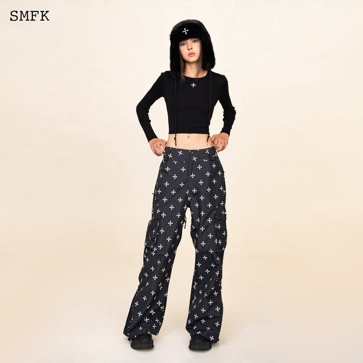 SMFK GARDEN SNOW PANTS IN BLACK