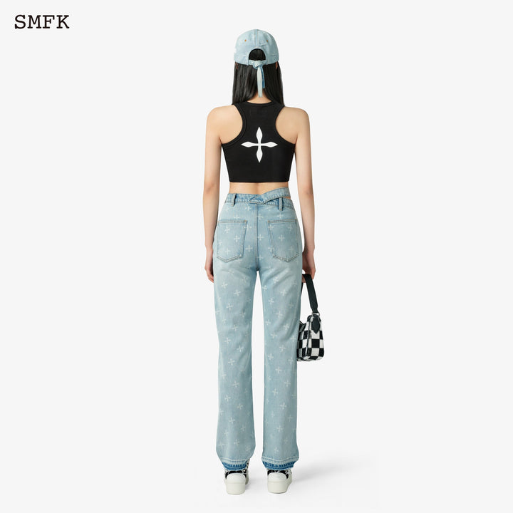 SMFK GARDEN STRAIGHT LEG JEANS