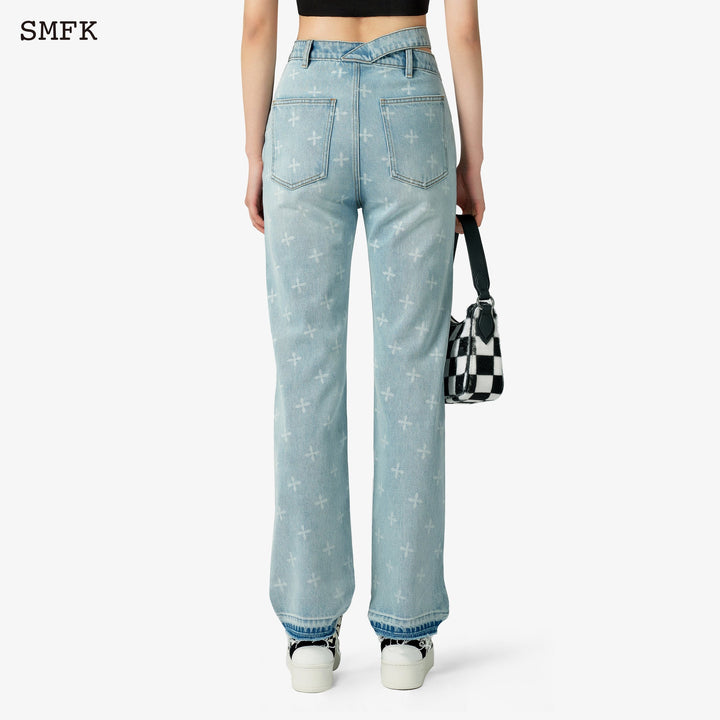 SMFK GARDEN STRAIGHT LEG JEANS