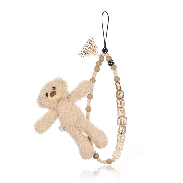 MARZO BEAR PHONE CHARM