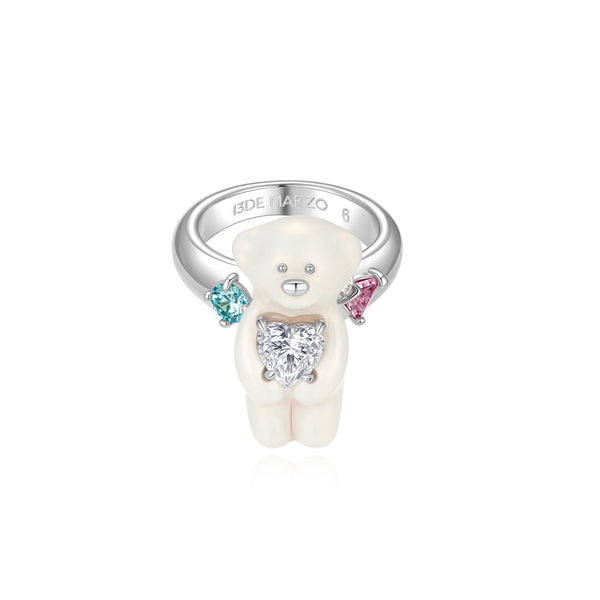 PEARL BEAR RING