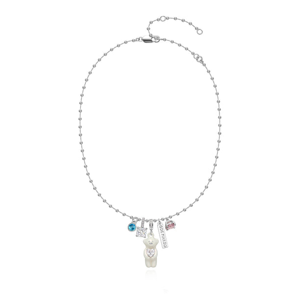 PEARL BEAR NECKLACE