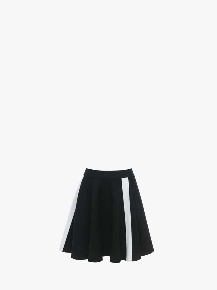 JW Anderson CONTRAST A LINE MINI SKIRT