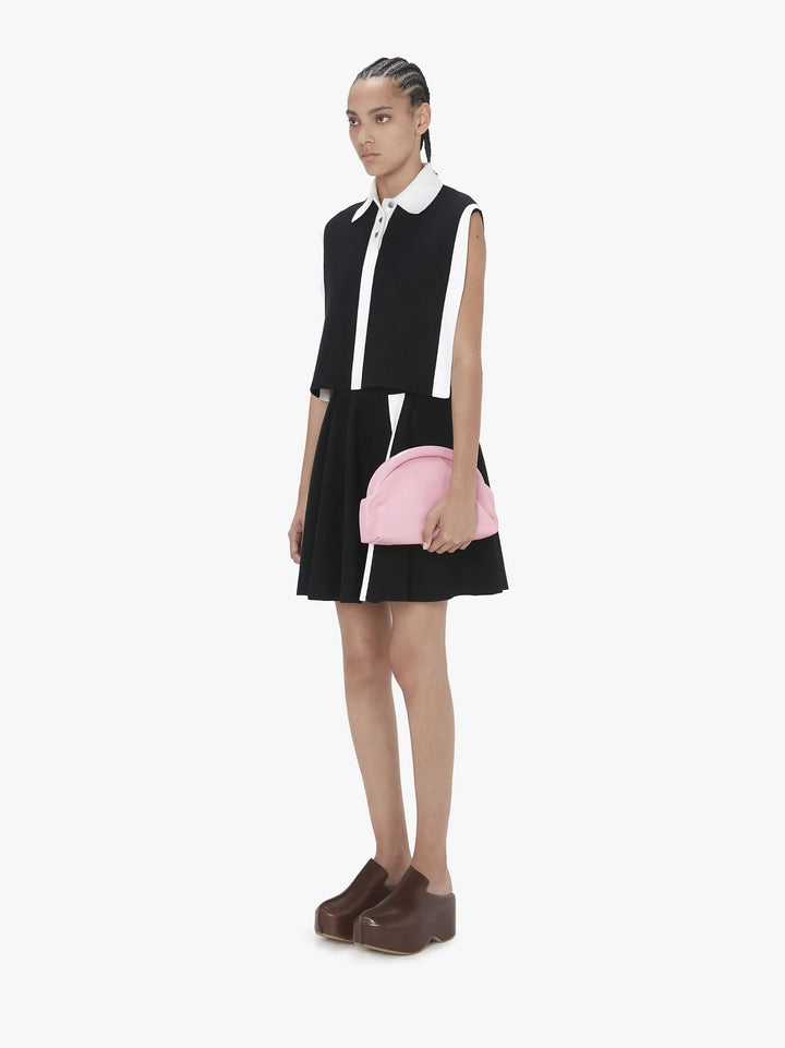 JW Anderson CONTRAST A LINE MINI SKIRT