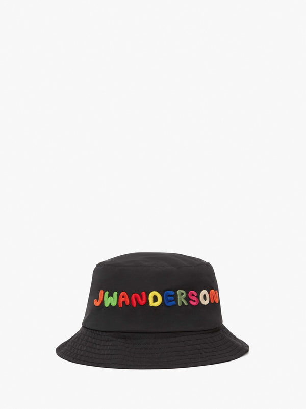 LOGO EMBROIDERY BUCKET HAT