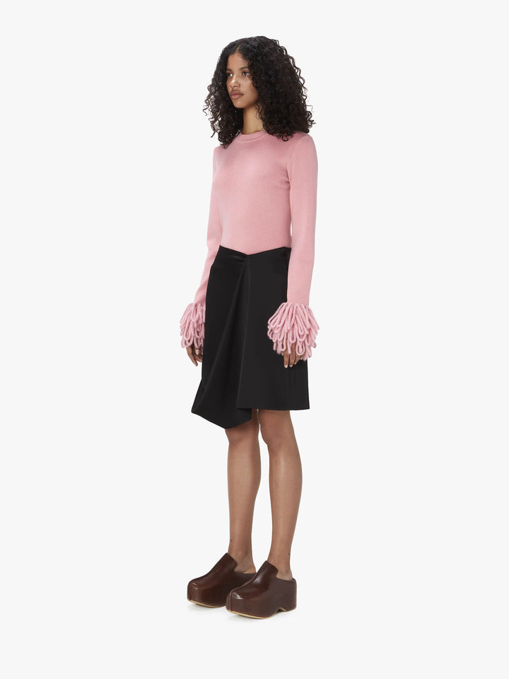 JW ANDERSON DRAPED SKIRT
