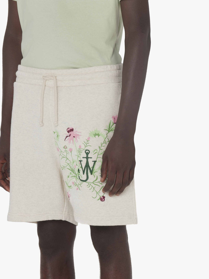 JWANDERSON POL THISTLE EMBROIDERY SHORTS