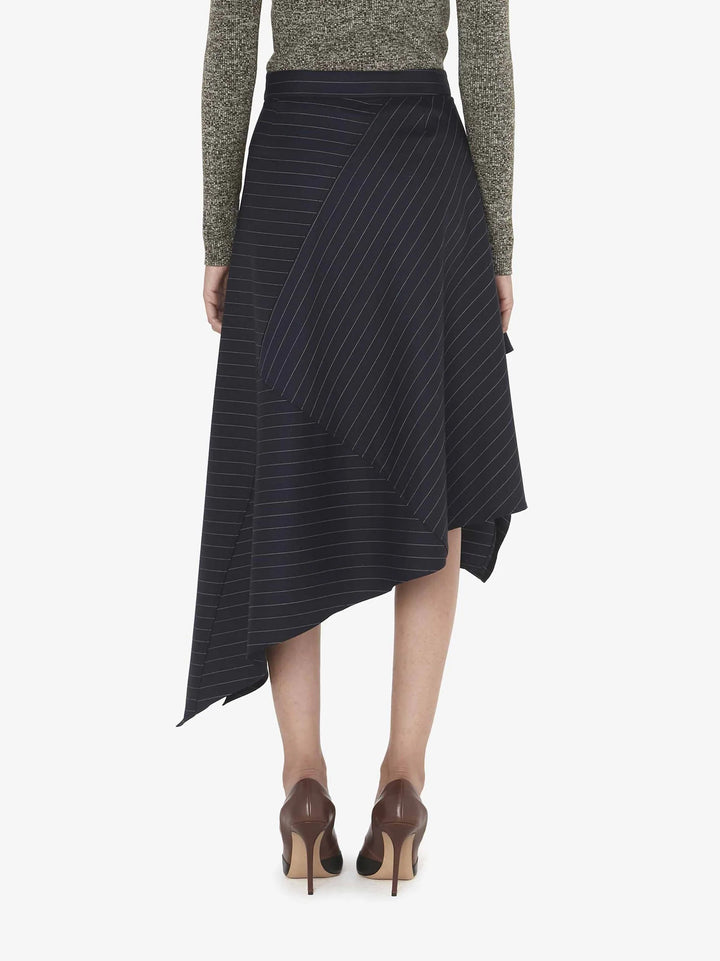 JW ANDERSON PANELLED SQUARE HEM SKIRT