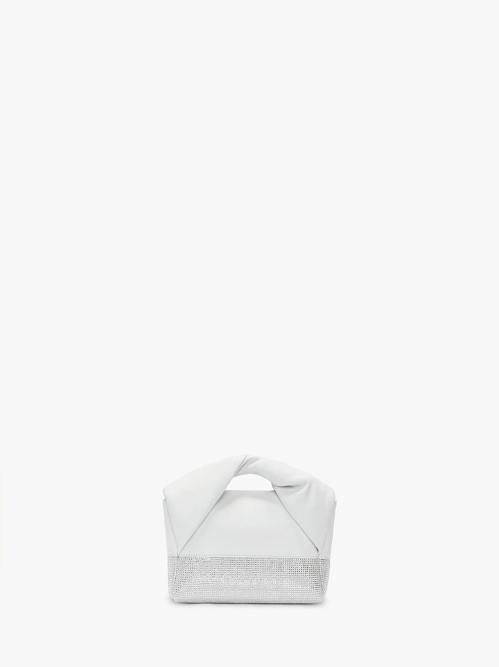 JW Anderson CRYSTAL SMALL TWISTER BAG/WHITEJW Anderson CRYSTAL SMALL TWISTER BAG/WHITE