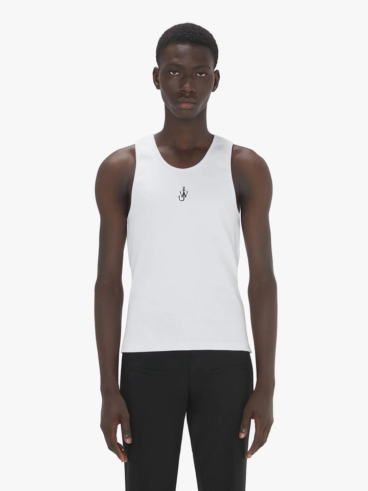 JW Anderson ANCHOR EMBROIDERY TANK TOP