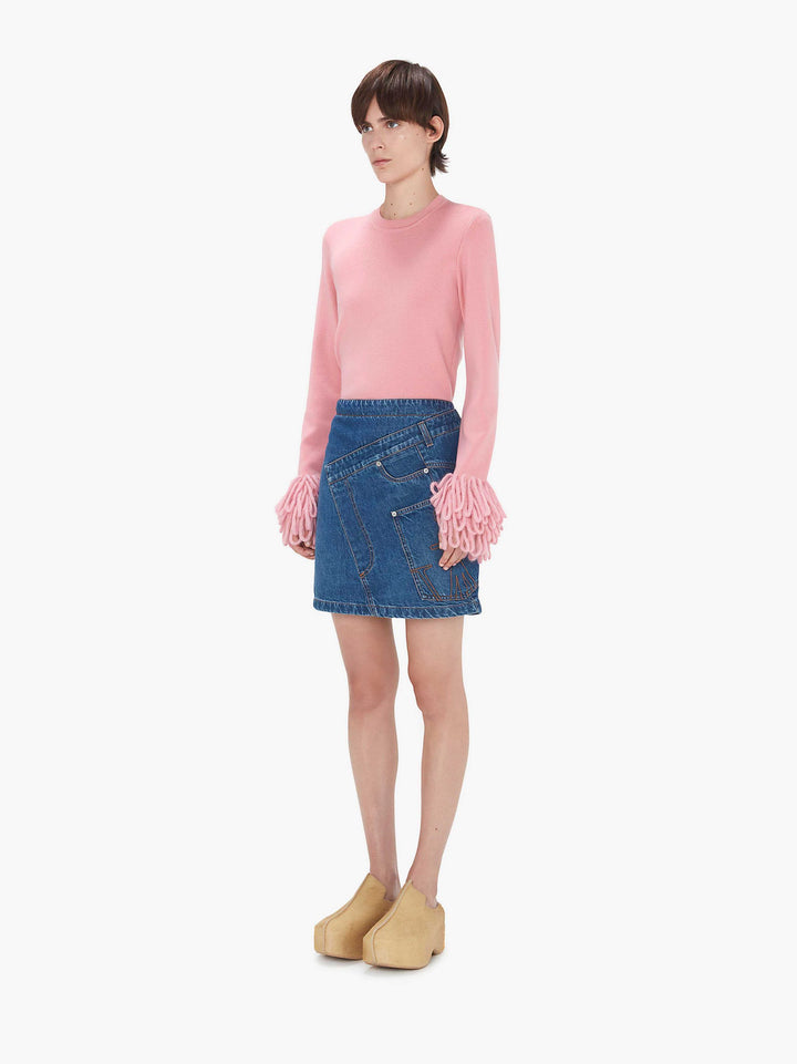 JW Anderson TWISTED MINI SKIRT