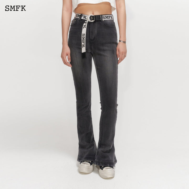 SMFK MERMAID BLACK TIGHT JEANS