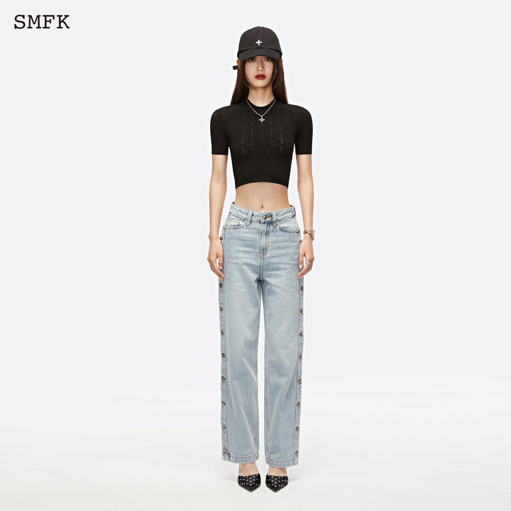 smfk Midnight Garden Knitted Shirt