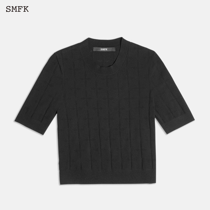 smfk Midnight Garden Knitted Shirt