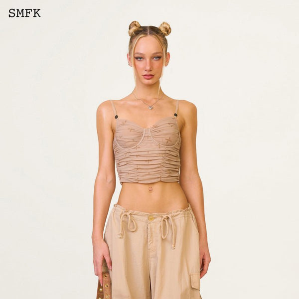 SMFK TEMPLE GARDEN CORSET SLING TOP NUDE