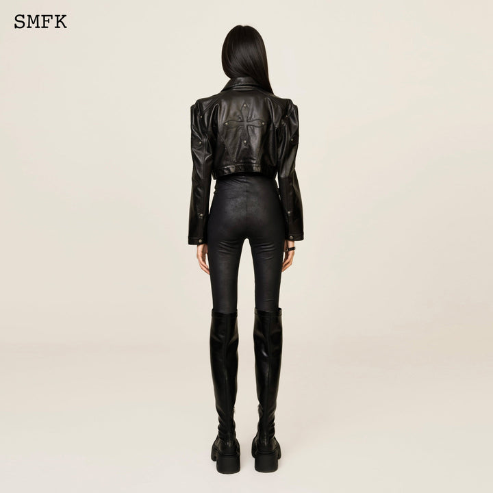 SMFK WILDWORLD DANCER BLACK TIGHT PANTS