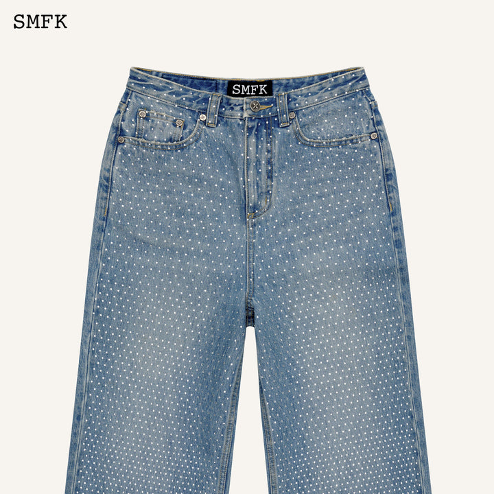 SMFK WILDWORLD DIAMOND BLUE JEANS