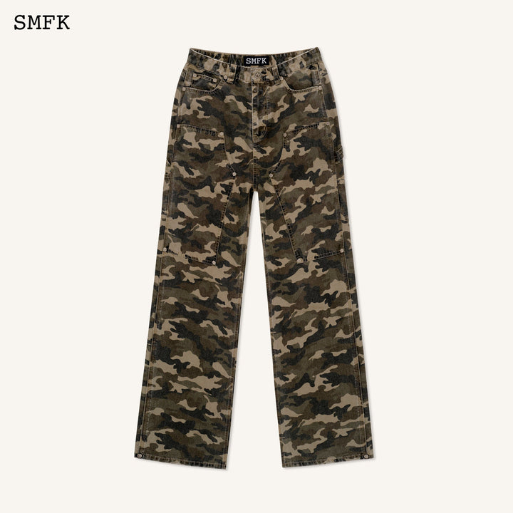 SMFK WILDWORLD LOGGING CAMOUFLAGE WORK WEAR PANTS