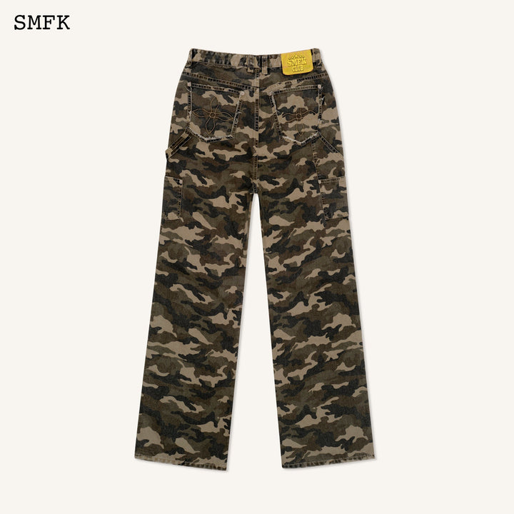 SMFK WILDWORLD LOGGING CAMOUFLAGE WORK WEAR PANTS