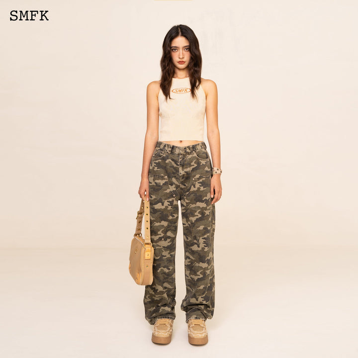 SMFK WILDWORLD LOGGING CAMOUFLAGE WORK WEAR PANTS