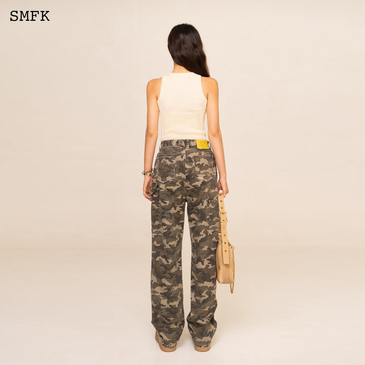 SMFK WILDWORLD LOGGING CAMOUFLAGE WORK WEAR PANTS